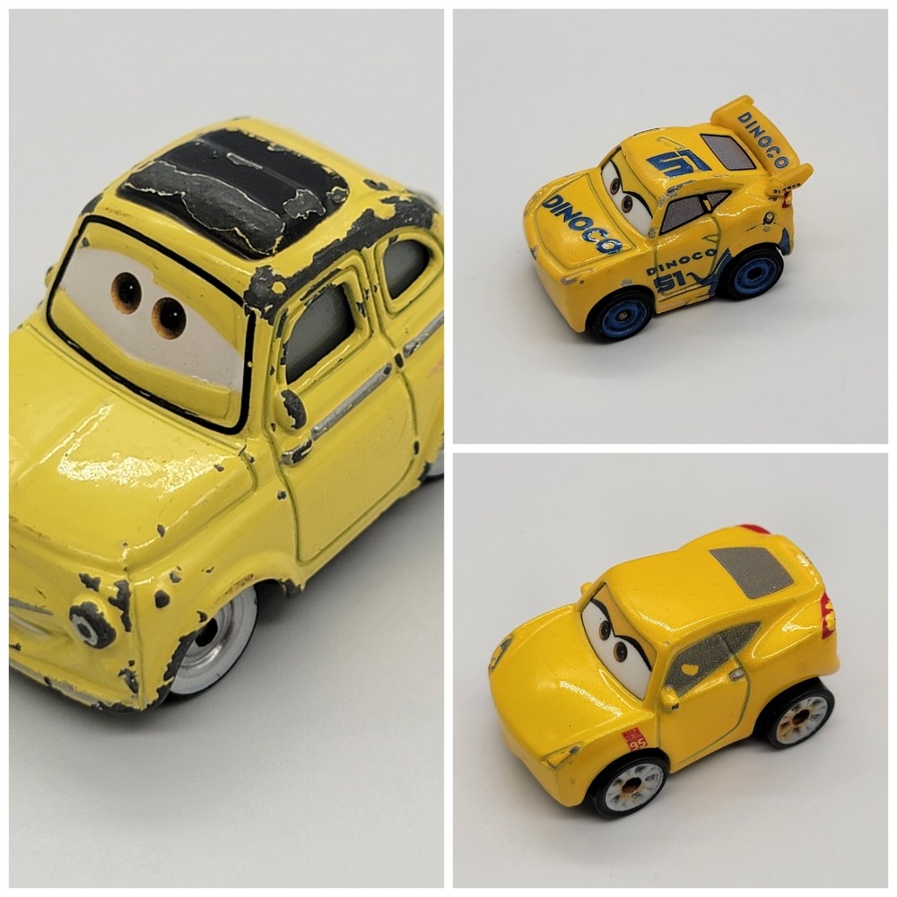 Disney 2016 Pixar Diecast Cars Mini Racers 3pc
